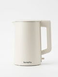 SarniePro Premium Double-Wall Electric Kettle – 1.7L Matte White, Stay-Cool Exterior, Fast & Quiet Boiling, Auto-Off & Boil-Dry Protection for Modern Kitchens